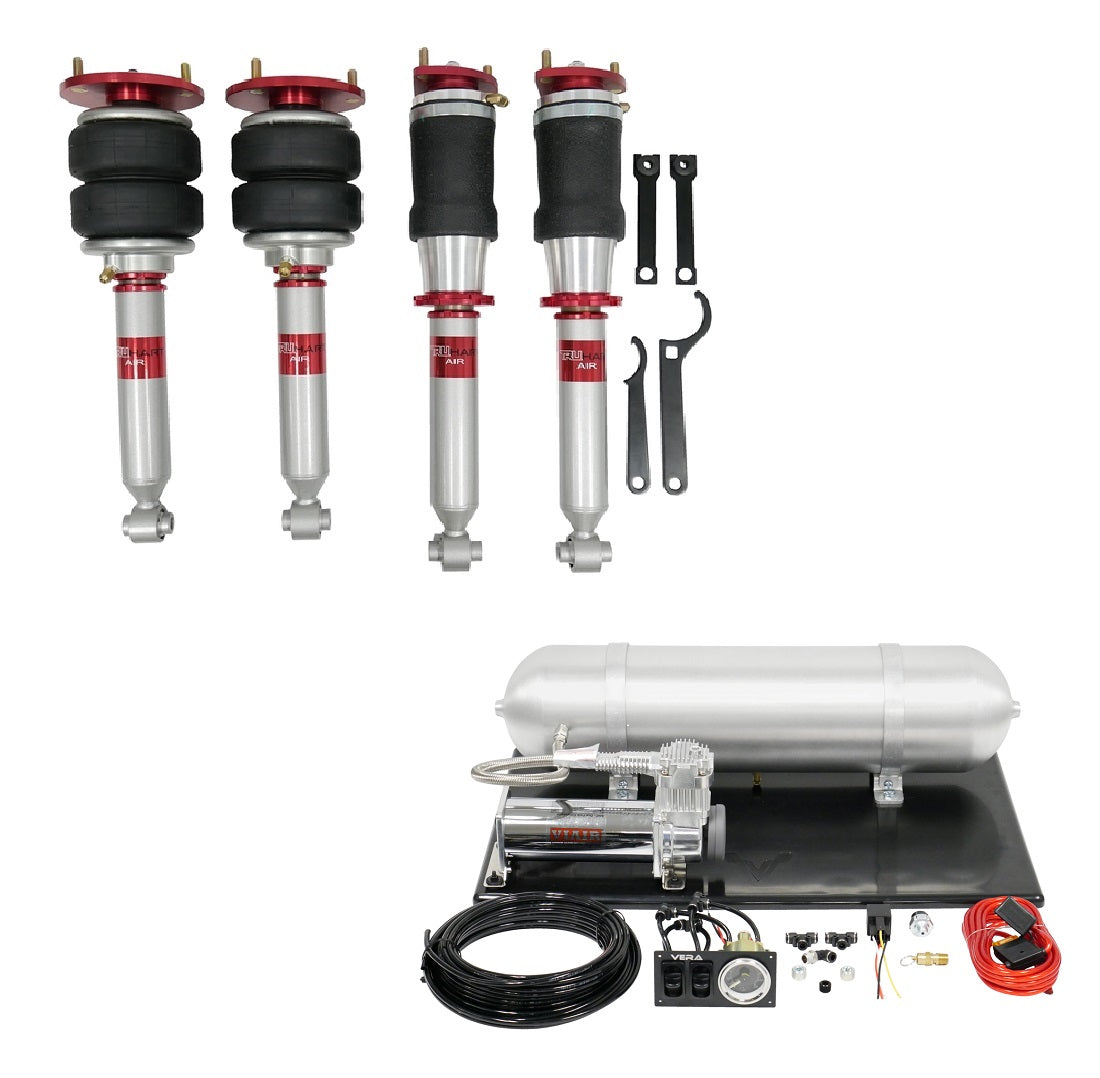 TruHart AirPlus Air Struts w/ VERA Basic Management For 98-05 Lexus GS300 / GS400 / GS430 RWD  RWD