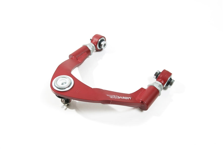 TruHart Front Camber Kit w/ Pillowball Bushings Extreme Negative Camber Red For 06-13 Lexus IS250 / IS350 / IS-F 06-12 Lexus GS300 / GS350 / GS430 RWD