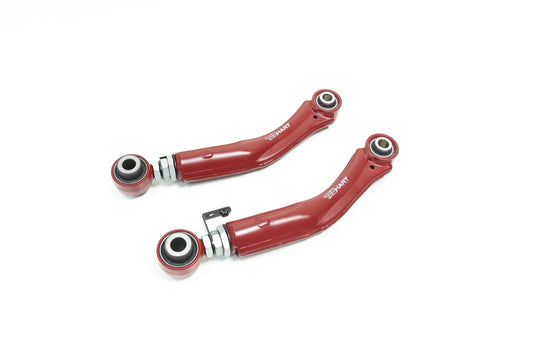 TruHart Rear Camber Kit Pillowball and Hardened Rubber Red For 14+ Lexus IS 13+ Lexus GS 15+ Lexus RC RWD  RWD