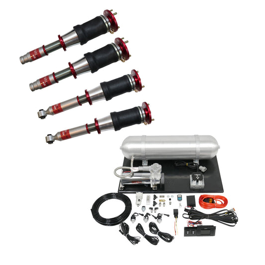 TruHart AirPlus Air Struts w/ VERA Evo Management For 90-05 Mazda Miata