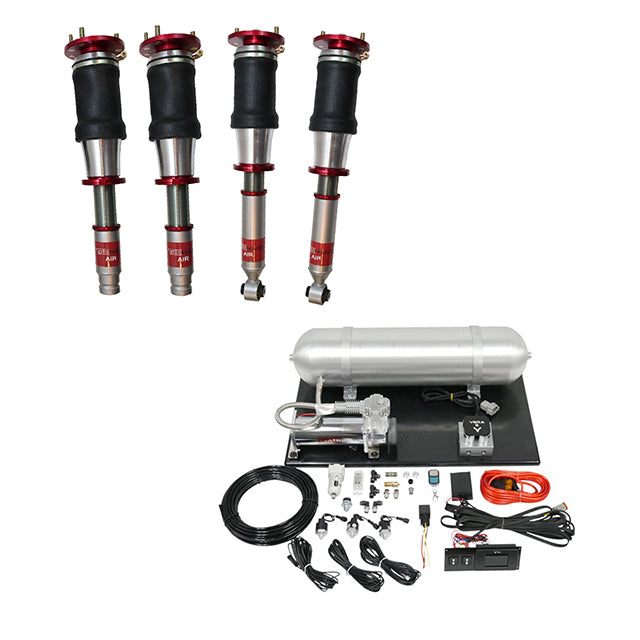 TruHart AirPlus Air Struts w/ VERA Element Management For 90-05 Mazda Miata