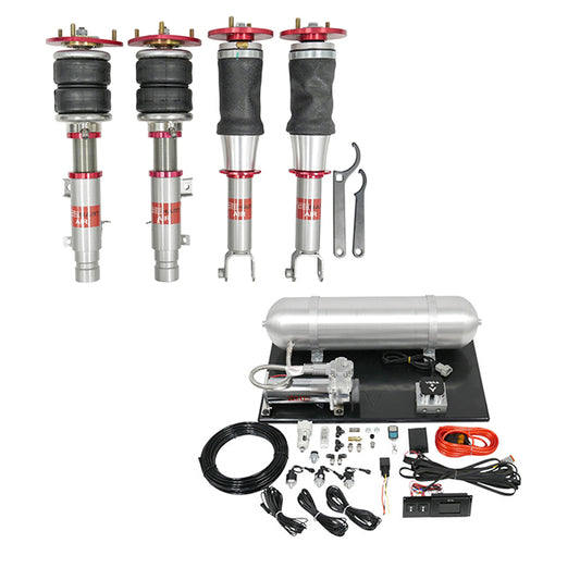 TruHart AirPlus Air Struts w/ VERA Evo Bluetooth Management For 01-07 Mitsubishi EVO 7/8/9