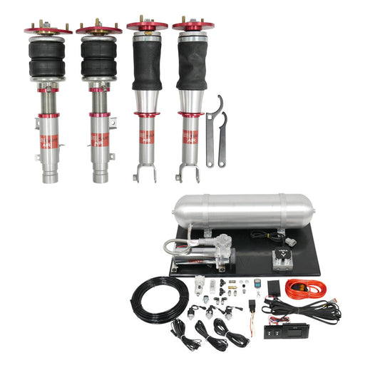 TruHart AirPlus Air Struts w/ VERA Essential Management For 01-07 Mitsubishi EVO 7/8/9