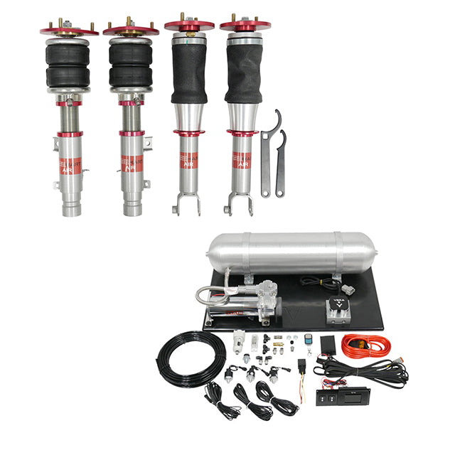 TruHart AirPlus Air Struts w/ VERA Evo Bluetooth Management For 07-18 Mitsubishi Lancer