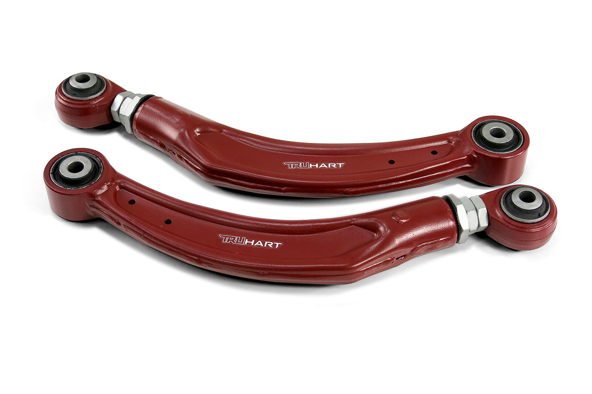 TruHart Rear Camber Kit Red For 08+ Mercedes-Benz C-Class 10+ Mercedes-Benz E-Class 04-10 Mercedes-Benz SLK Class RWD  RWD