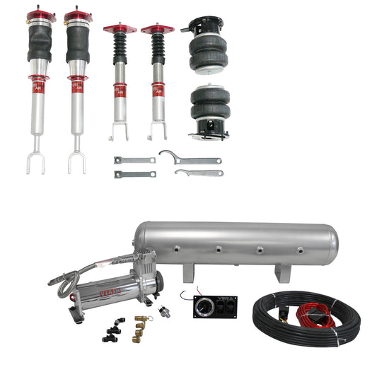 TruHart AirPlus Air Struts w/ VERA Essential Management For 03-07 Infiniti G35 03-08 Nissan 350Z RWD  RWD