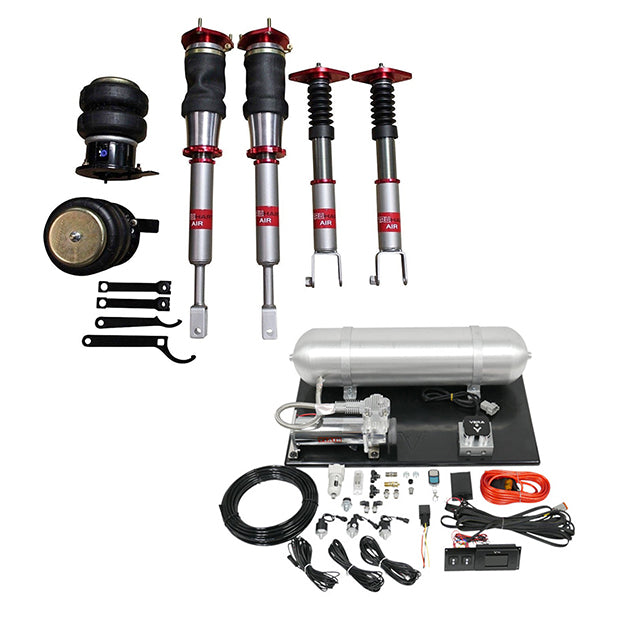 TruHart AirPlus Air Struts w/ VERA Element Management For 03-07 Infiniti G35 03-08 Nissan 350Z RWD  RWD