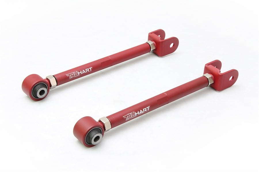TruHart Rear Toe Arms Red For 89-94 Nissan 240SX 90-96 Nissan 300ZX