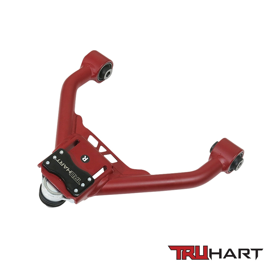 TruHart Front Camber Kit Red For 08-13 Infiniti EX35 09-12 Infiniti FX35 11-12 Infiniti G25 07-08 Infiniti G35 Sedan 09-13 Infiniti G37 06-10 Infiniti M35 06-10 Infiniti M45 14-15 Infiniti Q40D AWD  AWD