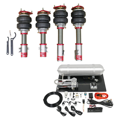 TruHart AirPlus Air Struts w/ VERA Evo Bluetooth Management For 05-07 Subaru Impreza STI