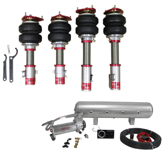 TruHart AirPlus Air Struts w/ VERA Essential Management For 05-07 Subaru Impreza STI