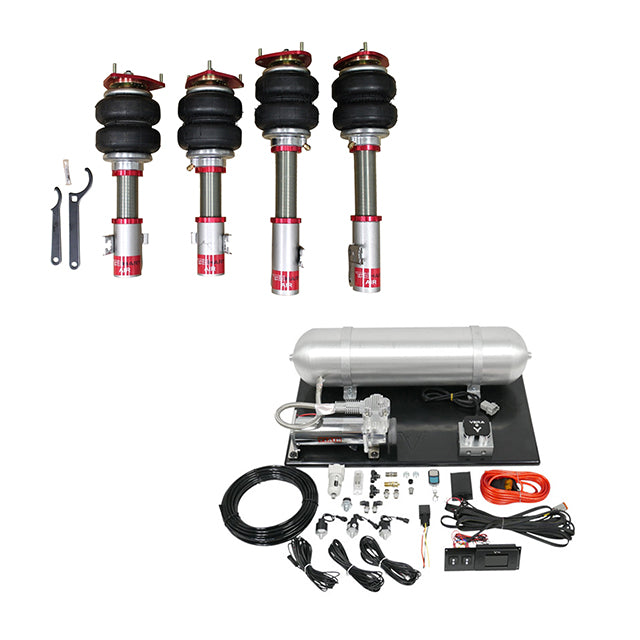 TruHart AirPlus Air Struts w/ VERA Element Management For 05-07 Subaru Impreza STI