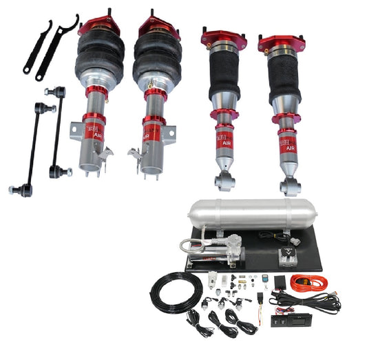 TruHart AirPlus Air Struts w/ VERA Evo Bluetooth Management For 12-17 Scion FRS 16+ Scion 86 12+ Subaru BRZ