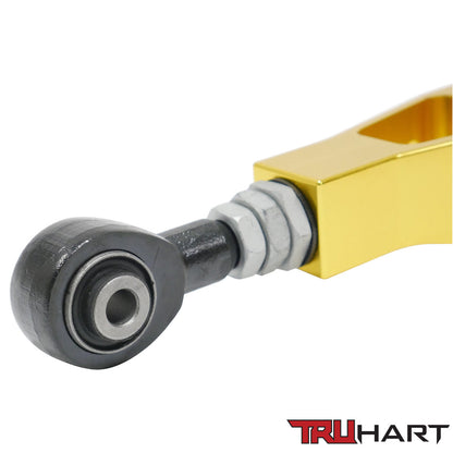 TruHart Adjustable Rear Lower Control Arms Kit For Subaru Impreza WRX STI 2008 - 2016 (Anodized Gold)