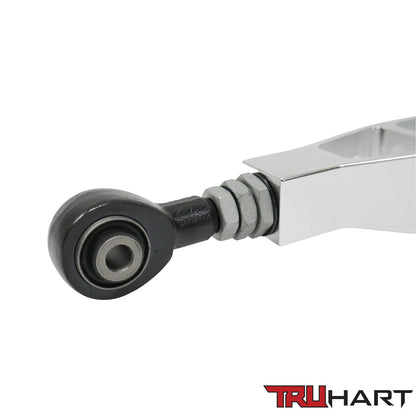 TruHart Adjustable Rear Lower Control Arms Kit For Subaru Legacy 2010+ (Polished)