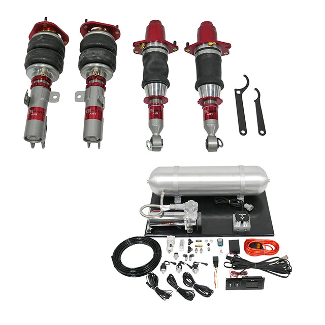 TruHart AirPlus Air Struts w/ VERA Evo Bluetooth Management For 03-08 Toyota Corolla