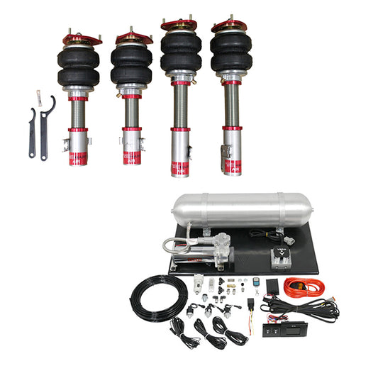 TruHart AirPlus Air Struts w/ VERA Evo Bluetooth Management For 92-01 Lexus ES300 92-01 Toyota Camry