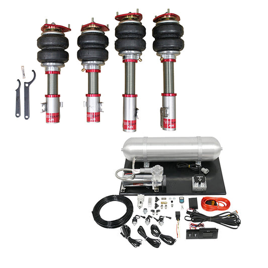 TruHart AirPlus Air Struts w/ VERA Evo Bluetooth Management For 02-11 Lexus ES300 / ES330 / ES350 02-11 Toyota Camry)