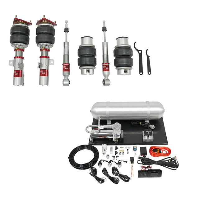 TruHart AirPlus Air Struts w/ VERA Evo Bluetooth Management For 18-21 Toyota Camry FWD  FWD