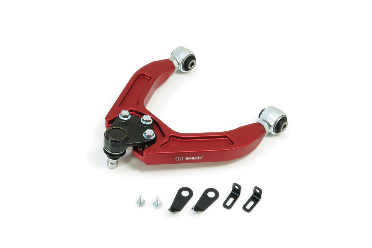 TruHart Front Upper Camber Arm Red For 17+ Tesla Model 3 21+ Tesla Model Y