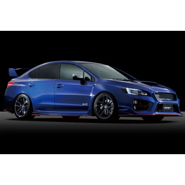 Weds WedsSport RN-55M Wheel 18x7.5 5x100 45mm Black Blue Machining