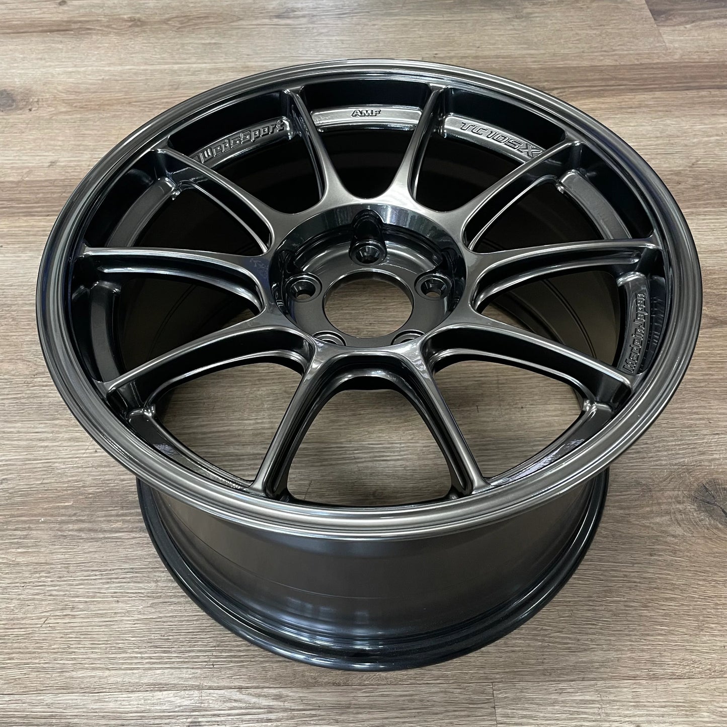 WedsSport TC105X AMF Wheel - 18x10 / 5x114.3 / Offset +35 (Face: R) (EJ Titan)