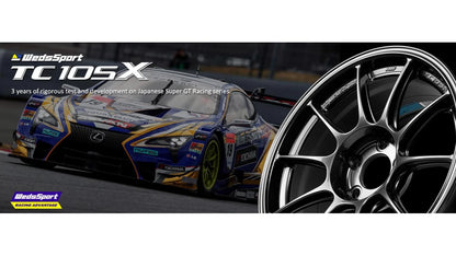 WedsSport TC105X AMF Wheel Euro Spec - 18x8.5 / 5x112 / Offset +43 (Face: FR) (EJ Titan)