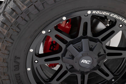 Caliper Covers | Rear | Red | Non-Sport | Jeep Wrangler JL (21-24)/Wrangler Unlimited (18-25) 