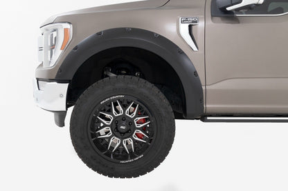 Pocket Fender Flares | JS Iconic Silver | Ford F-150 2WD/4WD (2021-2023)
