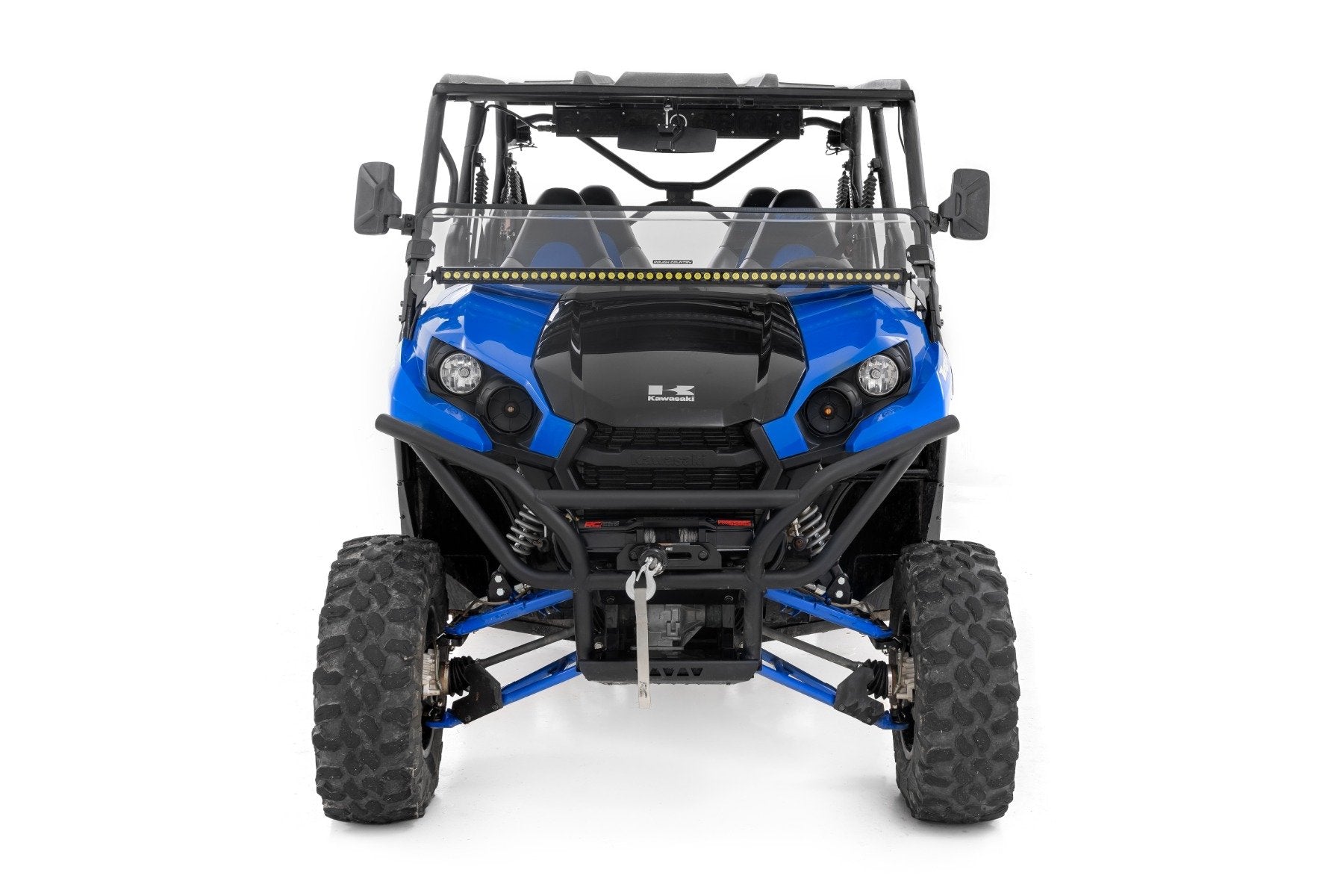 LED Light Kit | Cage Mount | 50" Black Single Row | Kawasaki Teryx 1000/Teryx 4 1000 