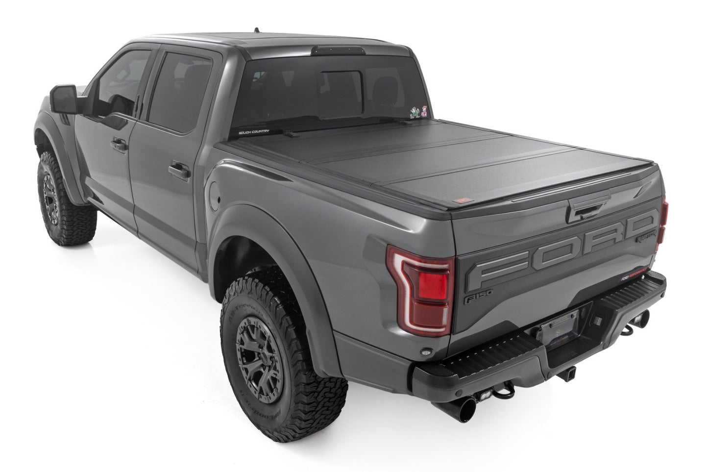Hard Tri-Fold Flip Up Bed Cover | 5'7" Bed | Ford F-150 (21-24)/F-150 Lightning (22-24) 