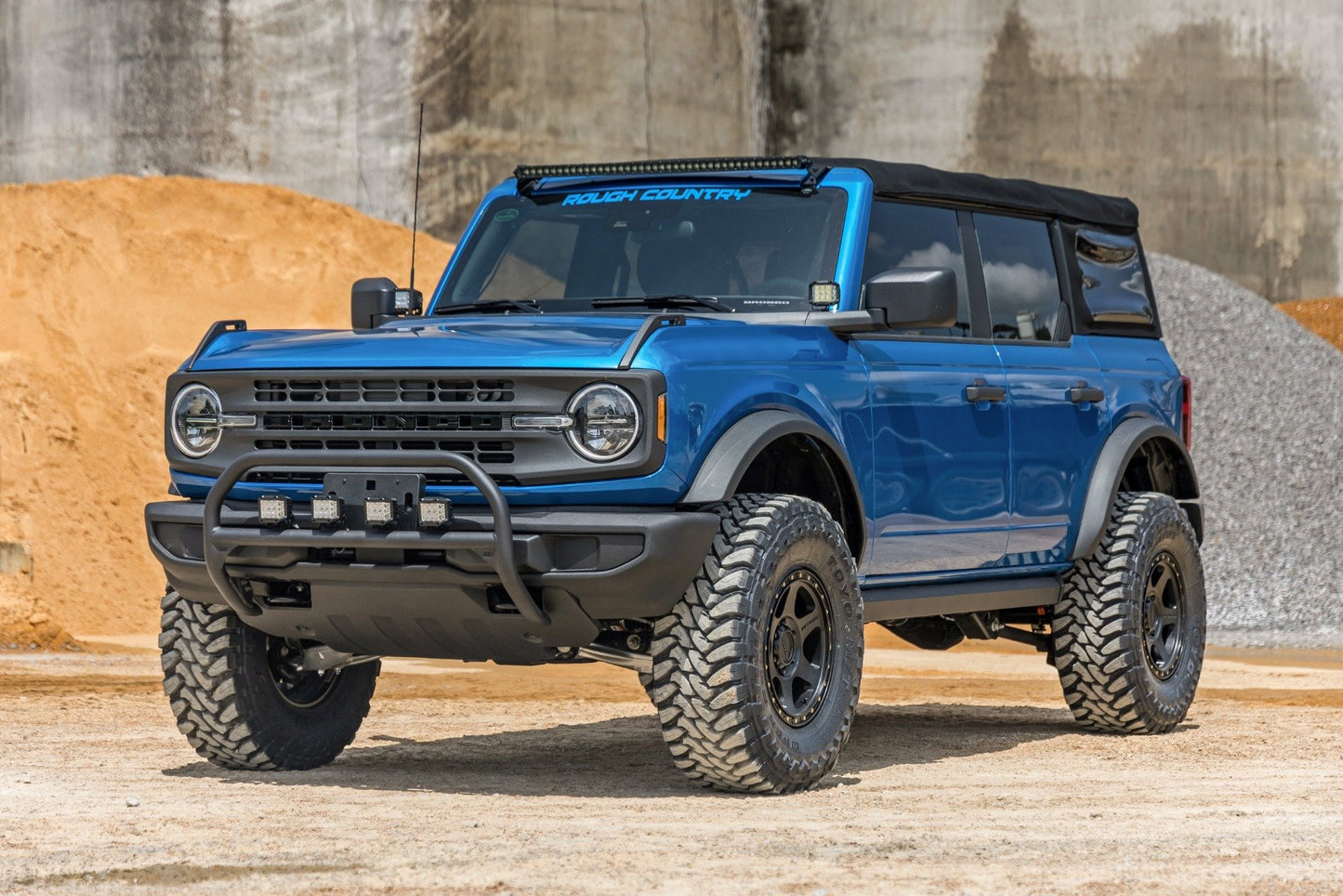Nudge Bar | 20 Inch Chrome Single Row LED | Ford Bronco 4WD (2021-2024)