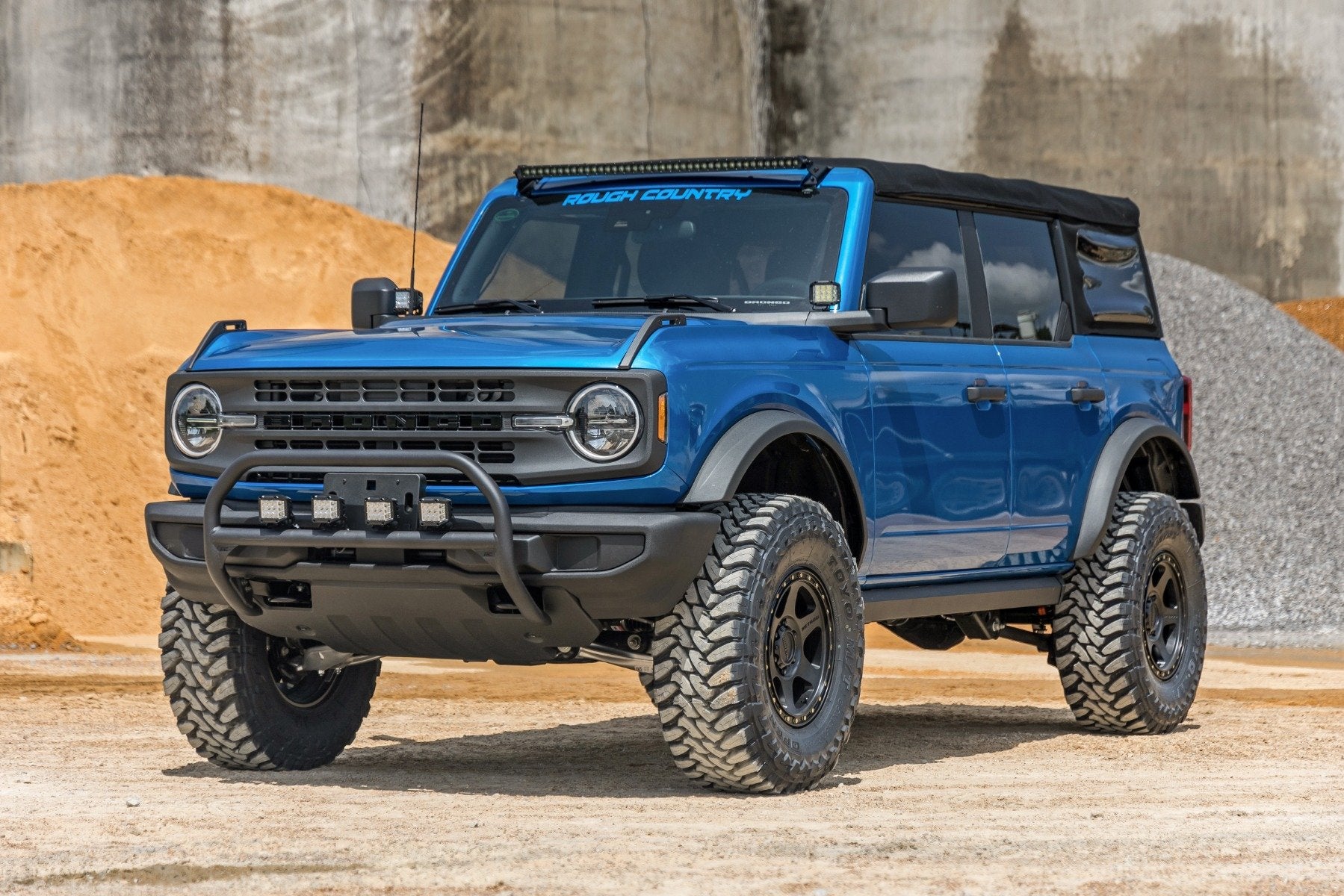 Nudge Bar | 20 Inch Chrome Single Row LED | Ford Bronco 4WD (2021-2024)