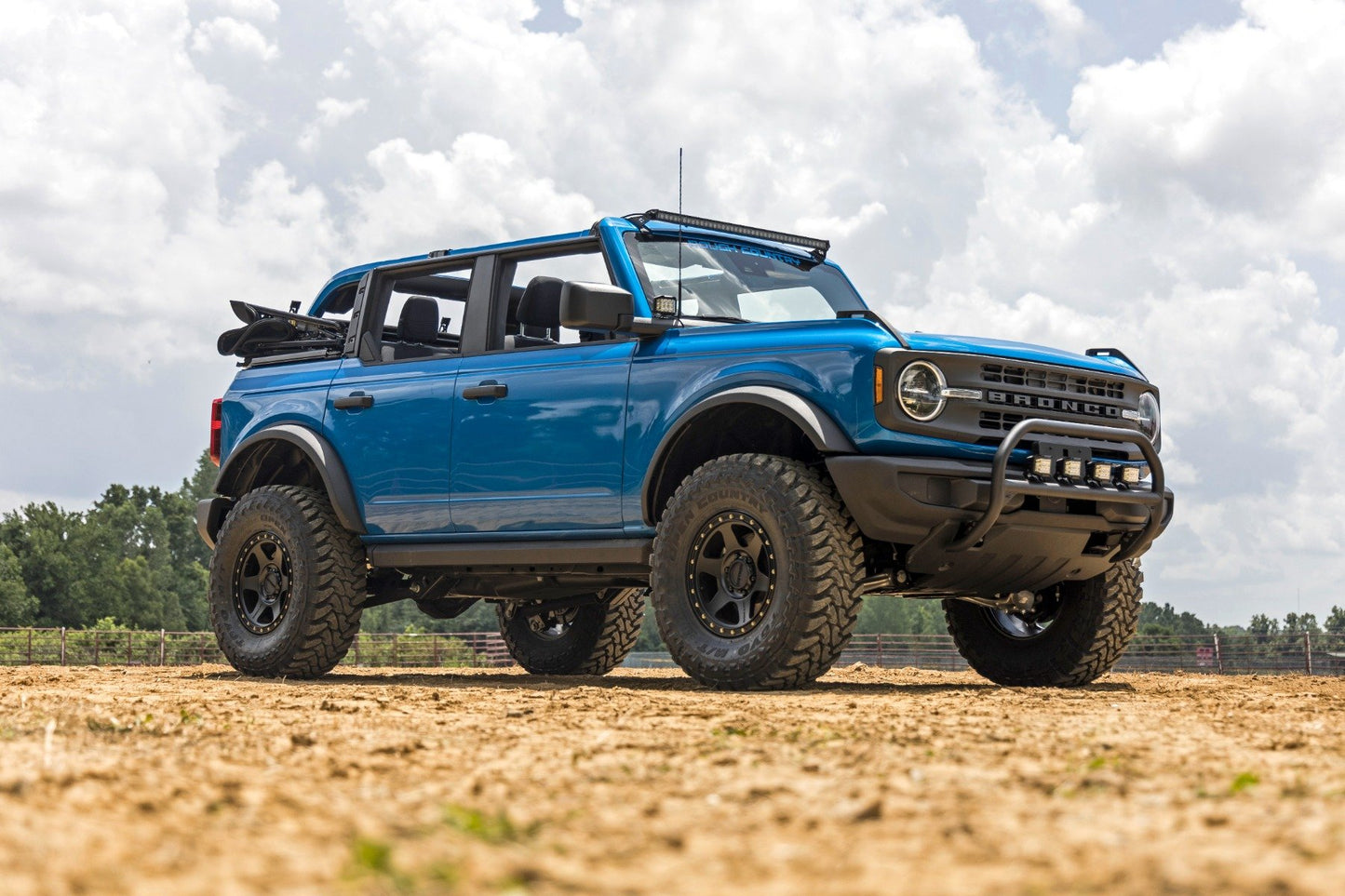 Nudge Bar | 4 Inch Round Led (x4) | Ford Bronco 4WD (2021-2024)