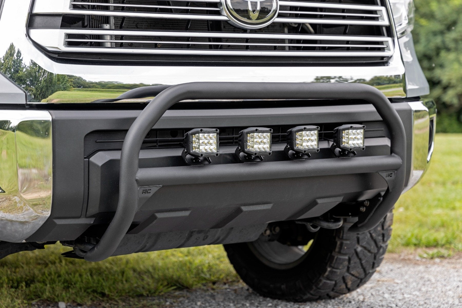 Nudge Bar | 3 Inch Wide Angle Led (x4) | Toyota Tundra 2WD/4WD (2007-2021)