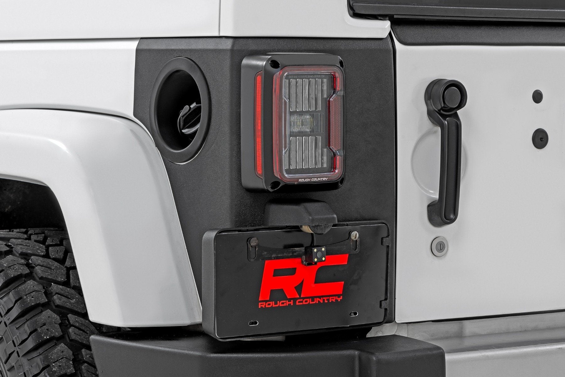 Trail Cladding | Rear Corners | Jeep Wrangler JK/Wrangler Unlimited  (07-18)