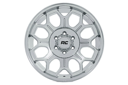 Rough Country 77 Series Wheel | One-Piece |Chrome | 22x12 | 8x6.5 | -44mm