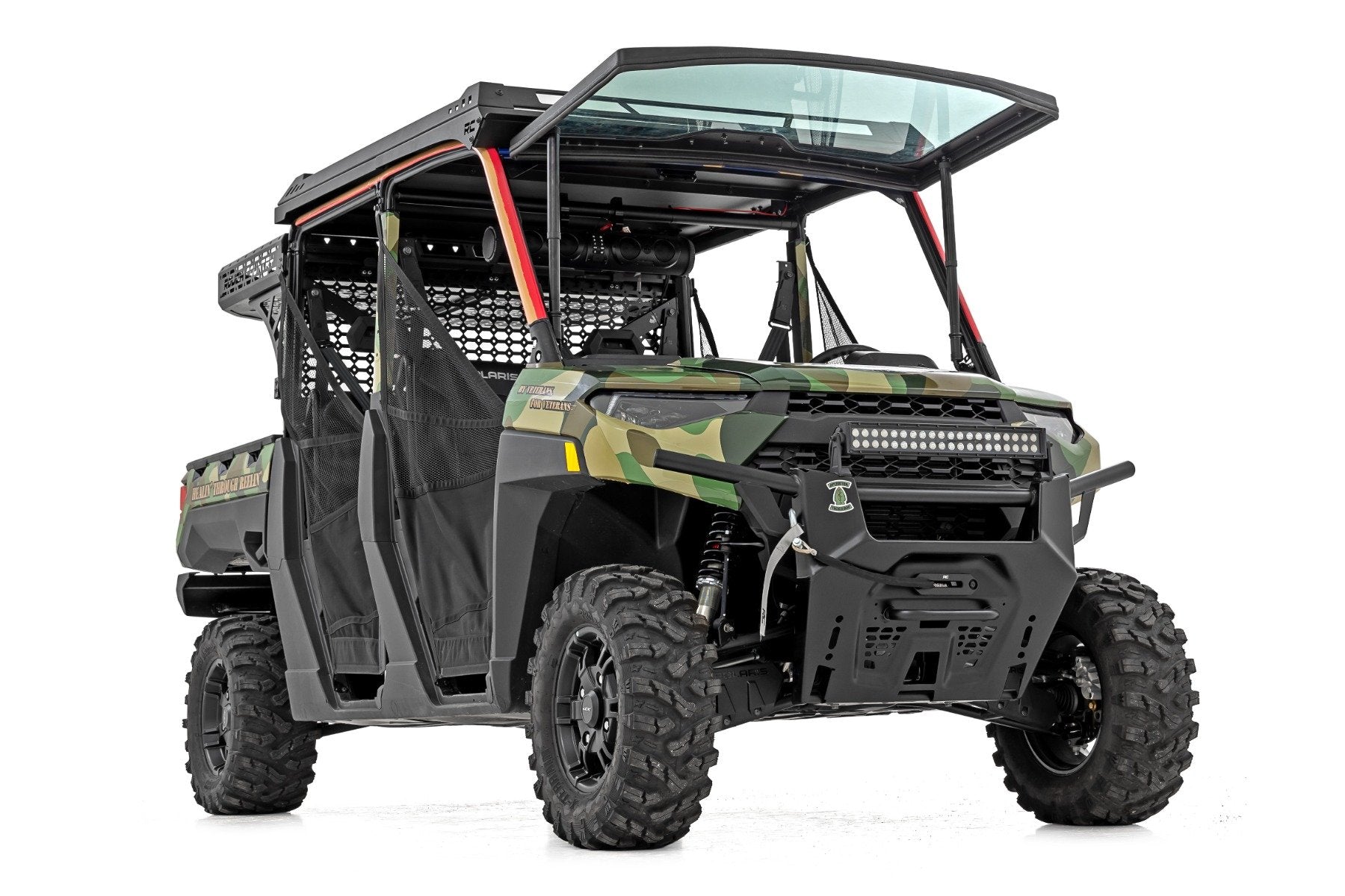 Electric Tilt Windshield | Glass | Polaris Ranger XP 1000