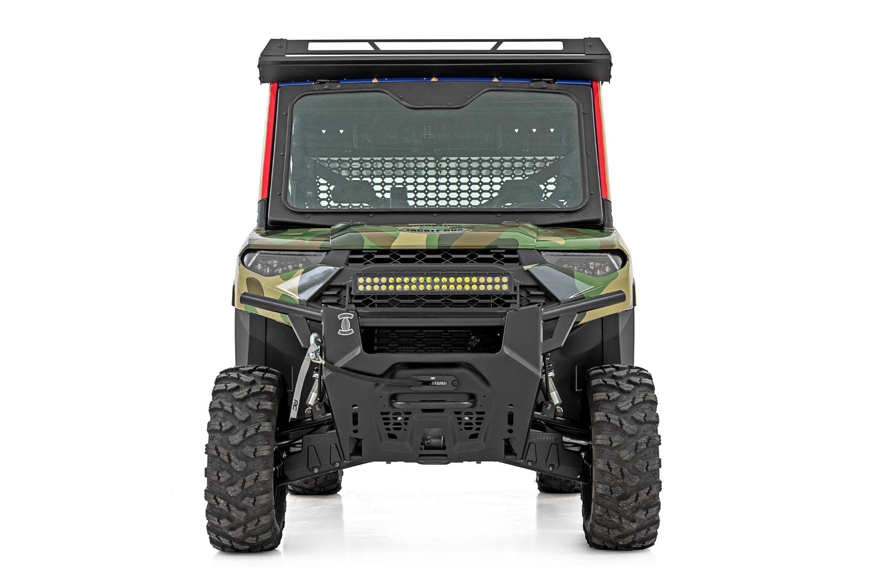 Electric Tilt Windshield | Glass | Polaris Ranger XP 1000