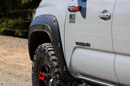 Fender Flares | Defender | 202 Black Onyx | Toyota Tacoma 2WD/4WD (2016-2023)