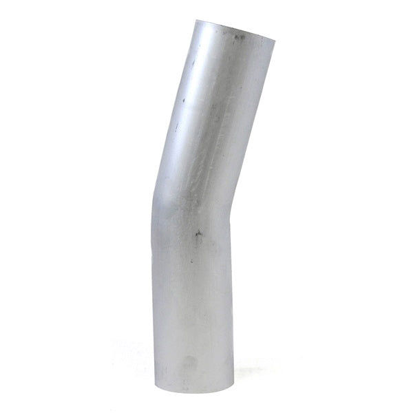 HPS 3.5 inch OD 15 Degree Bend 6061 Aluminum Elbow 16 Gauge w/ 5-5/8 inch CLR