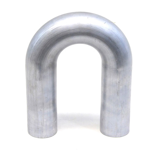 HPS 2 inch OD 180 Degree U Bend 6061 Aluminum Elbow 16 Gauge w/ 3 inch CLR