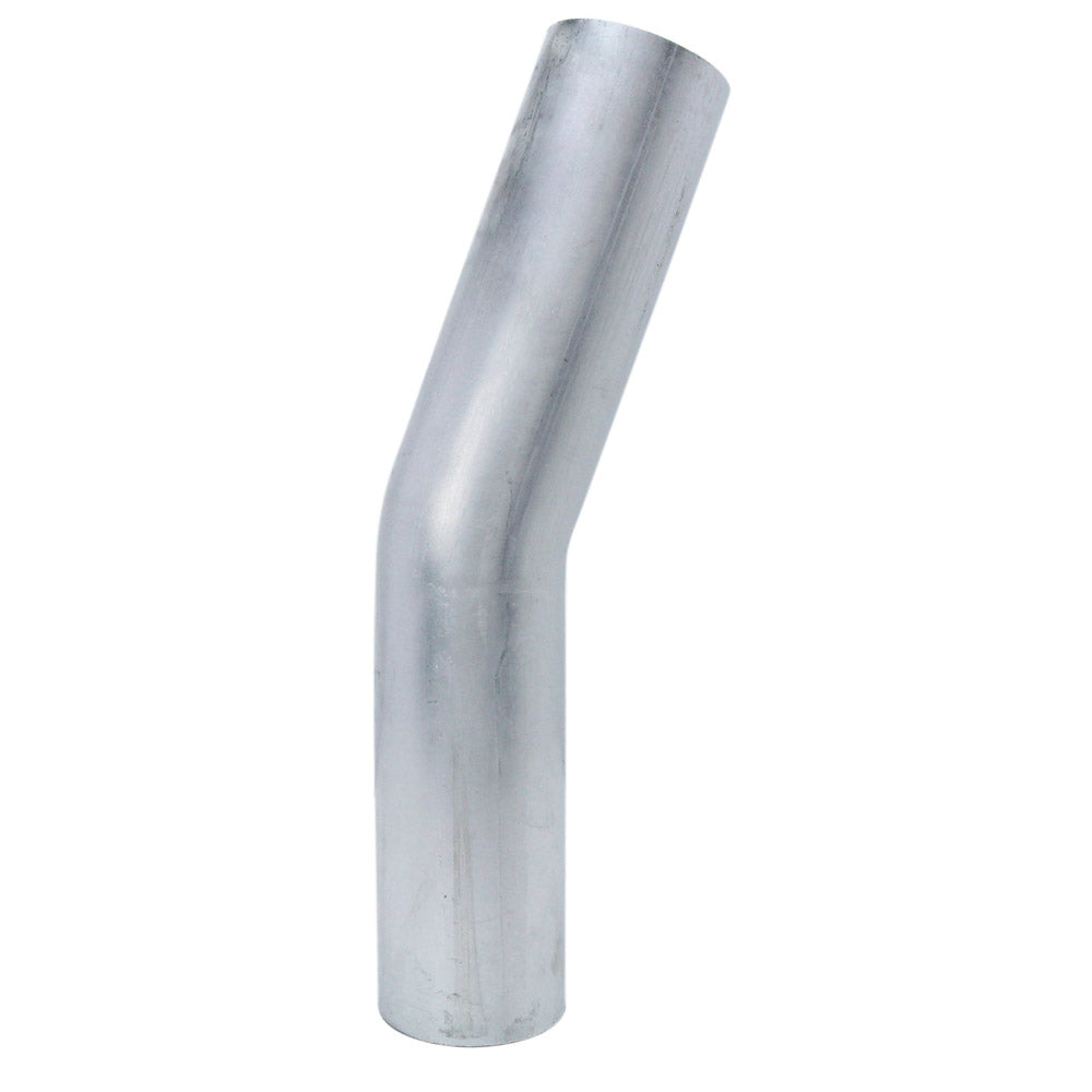 HPS 4.5 inch OD 20 Degree Bend 6061 Aluminum Elbow 15 Gauge w/ 6 inch CLR