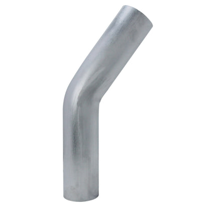 HPS 2.75 inch OD 35 Degree Bend 6061 Aluminum Elbow 16 Gauge w/ 4-5/16 inch CLR