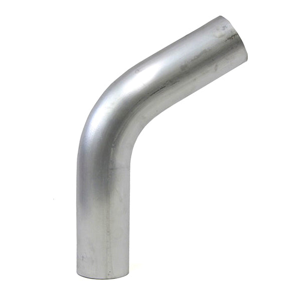 HPS 3 inch OD 60 Degree Bend 6061 Aluminum Elbow 16 Gauge w/ 4-3/4 inch CLR