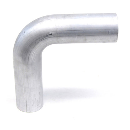 HPS 4.5 inch OD 90 Degree Bend 6061 Aluminum Elbow 12 Gauge w/ 6 inch CLR