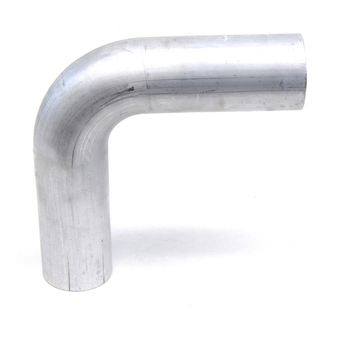 HPS 2.25 inch OD 90 Degree Bend 6061 Aluminum Elbow 16 Gauge w/ 2 1/4 inch CLR