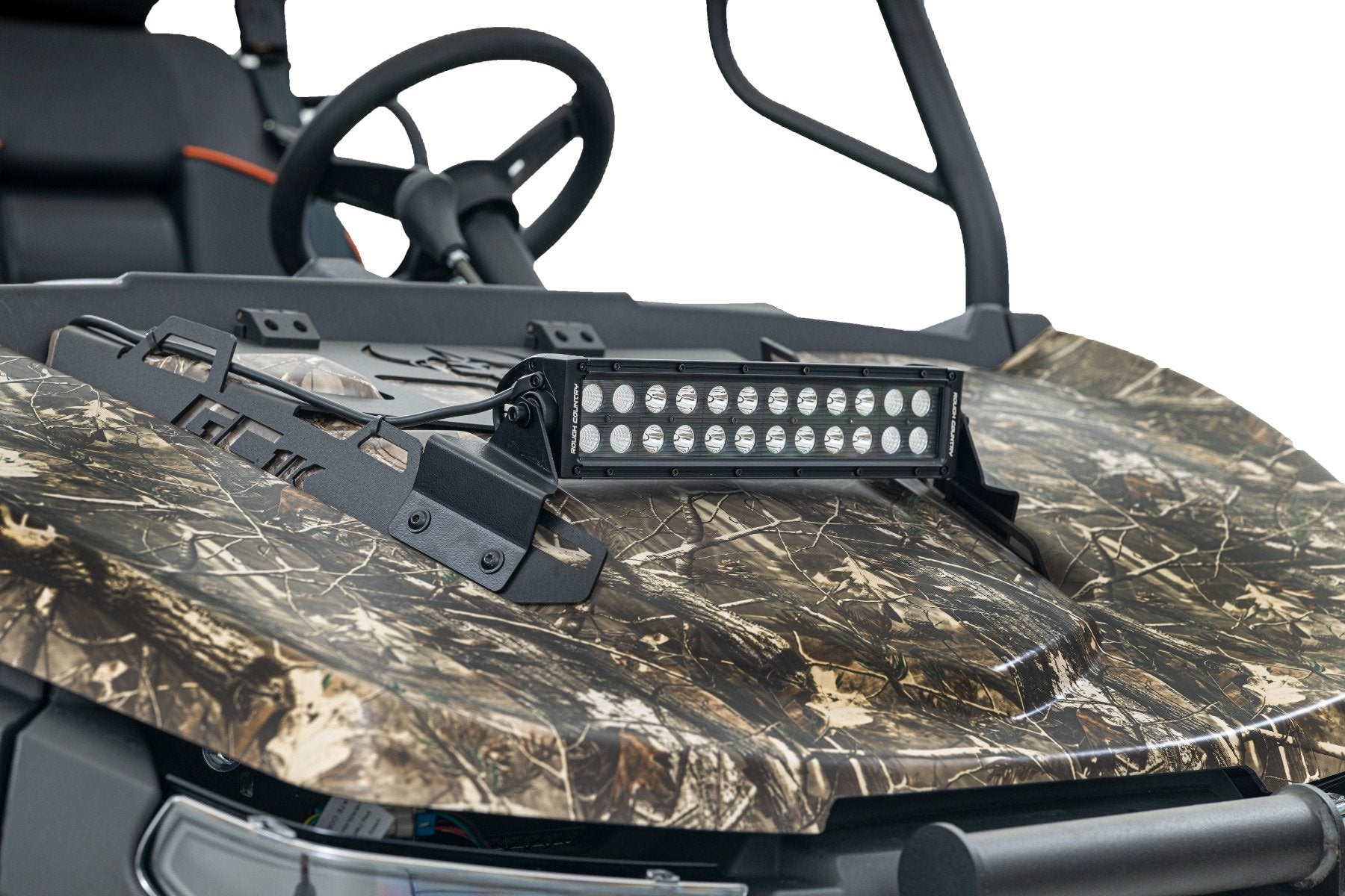12" DRL LED Light Kit | Hood Mount | Dual Row | Intimidator GC1K/GC1K Crew 