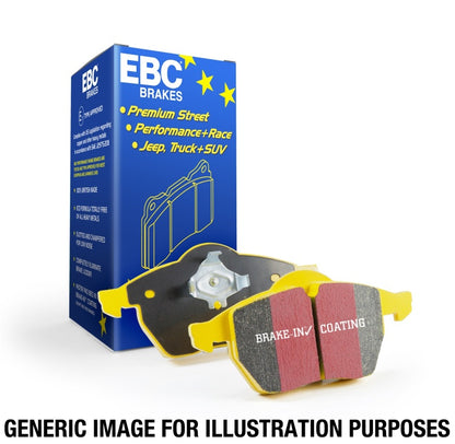 EBC 2015+ Fiat 500X 1.4L Turbo Yellowstuff Front Brake Pads