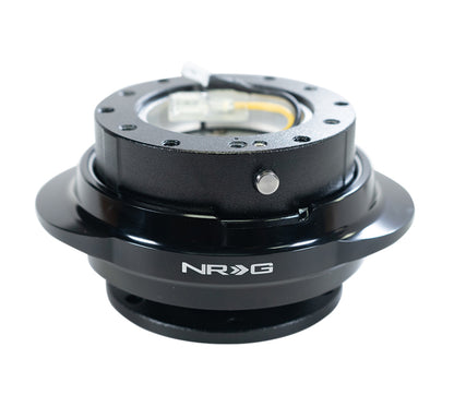 NRG Quick Release Gen 2.2 - Black Body / Shiny Black Oval Ring